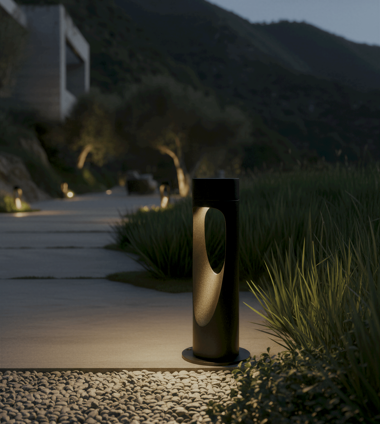 Stilvolle Außenbeleuchtung mit Charakter