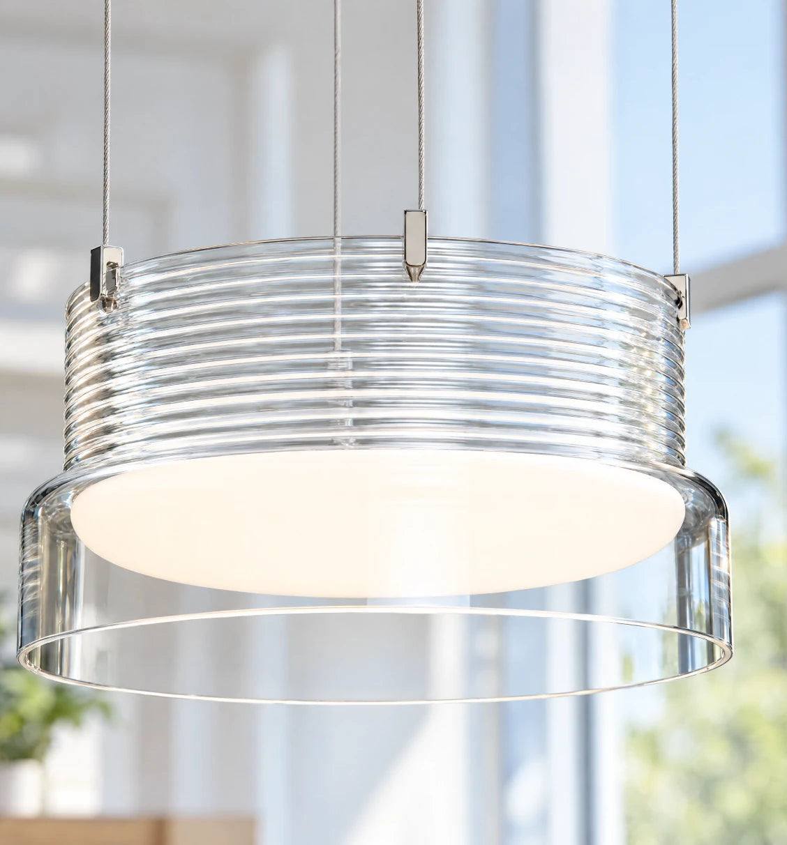 Glas und Chrom im Retro-Design